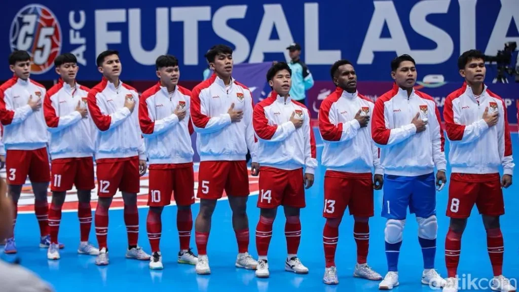 Piala Asia Futsal Main Tanpa Beban Kunci Indonesia Kalahkan Kirgistan