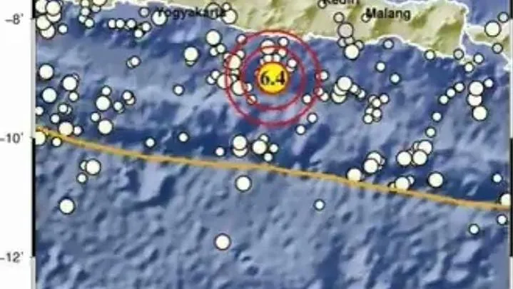 Gempa M 64 Guncang Pacitan Getaran Terasa Kuat Hingga Surabaya