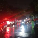 Jalur Pantura Pasuruan Terendam Banjir Lalu Lintas Lumpuh Malam Ini