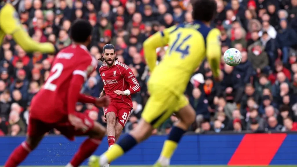 Liverpool Unggul 1 0 Atas Tottenham Di Babak Pertama Liga Inggris