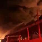 4 Gudang Paket Di Pergudangan Miami Jakbar Hangus Dilalap Api