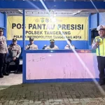 Polisi Siagakan 22 Pos Pantau Di Kota Tangerang Antisipasi Gangguan Kamtibmas