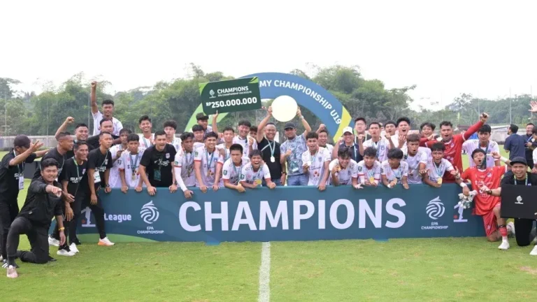 Sumsel United Sabet Gelar Juara Elite Pro Academy U 19 Usai Kalahkan Persiku