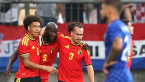 Kroasia Takluk 0 2 Dari Belgia Lukaku Dan Tielemans Jaring Gol
